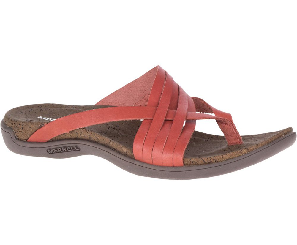 Merrell Sandaler Dame - District Mahana Post - Rød - FJM632180